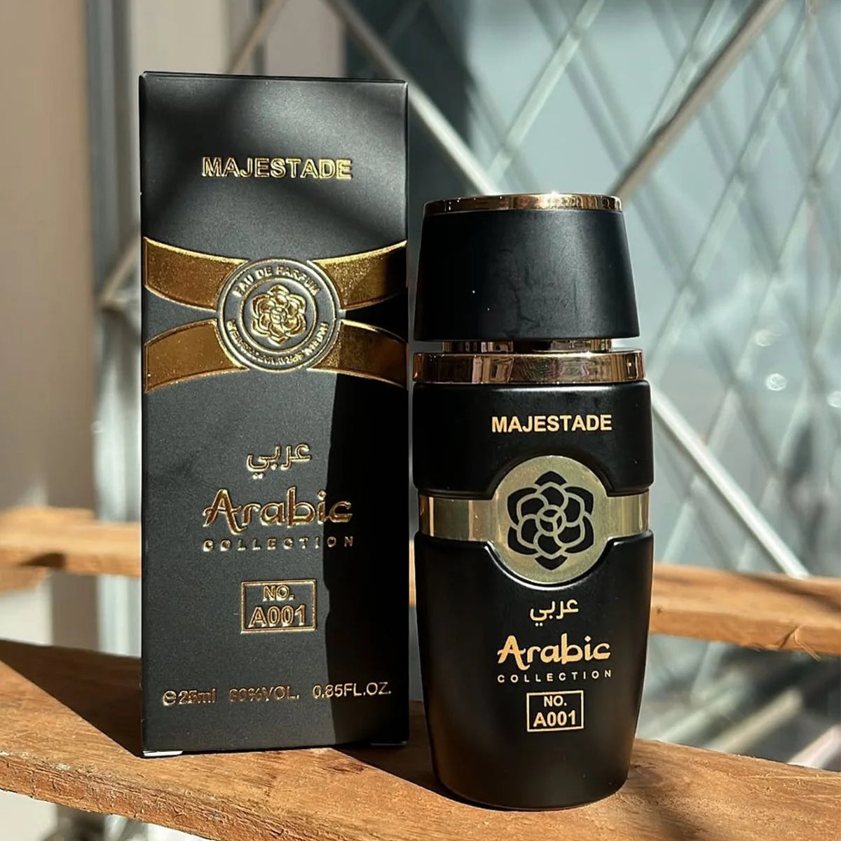 Men's Majesty A001 Arabic Perfume-25ml-Wed Amber Specialty